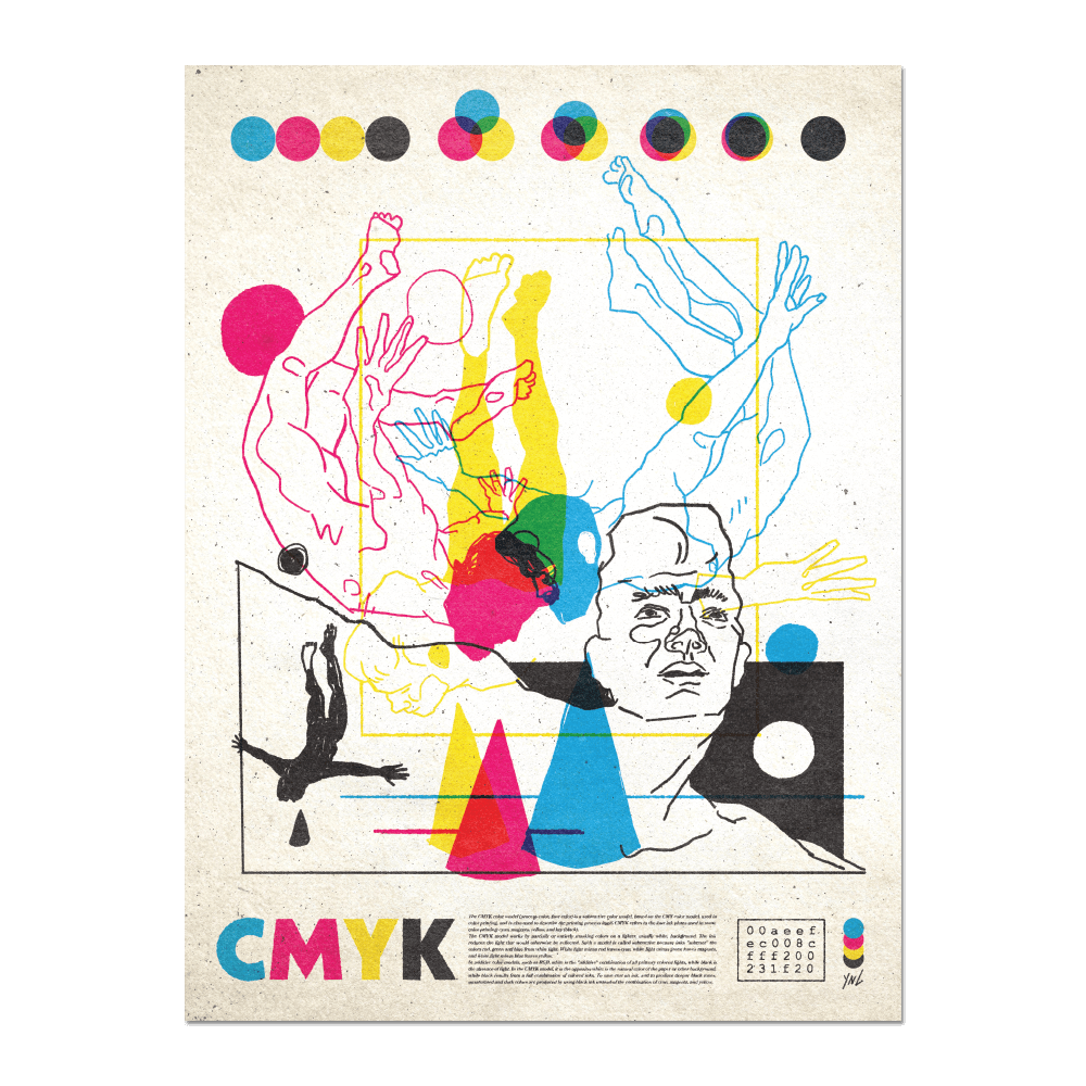"CMYK" Print Print- YONIL | The Store