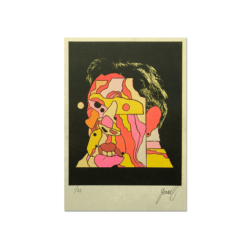 "Pile" Limited edition RISO print (Artist Proof)