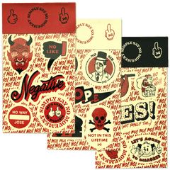 "SIMPLY SAY NO MOVEMENT" Sticker Sheet (Red) Goods- YONIL | The Store