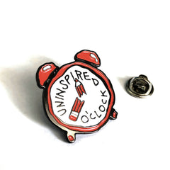 "Uninspired O'clock" Pin Goods- YONIL | The Store