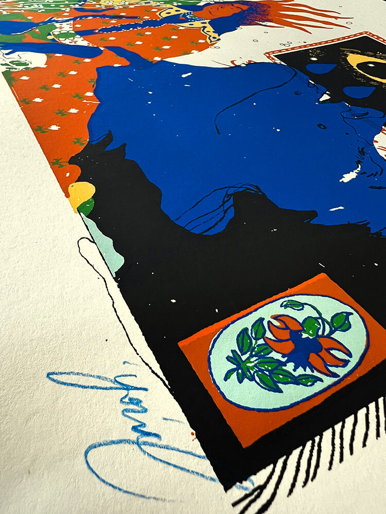 "The Rose & The Nightingale: Flame" Limited Edition Screen Print