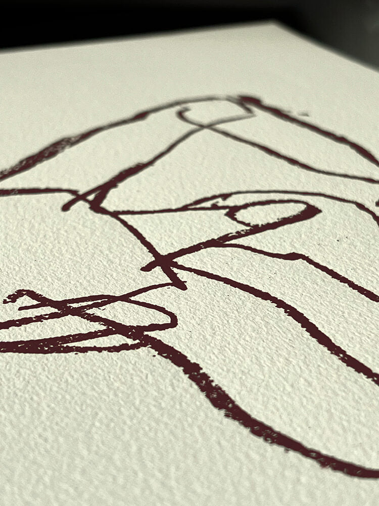 "Flight" Limited Edition Letterpress Print