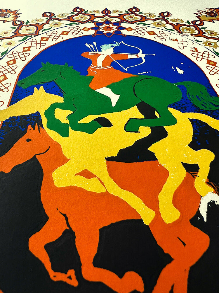 "The Rose & The Nightingale: Hunt" Limited Edition Screen Print