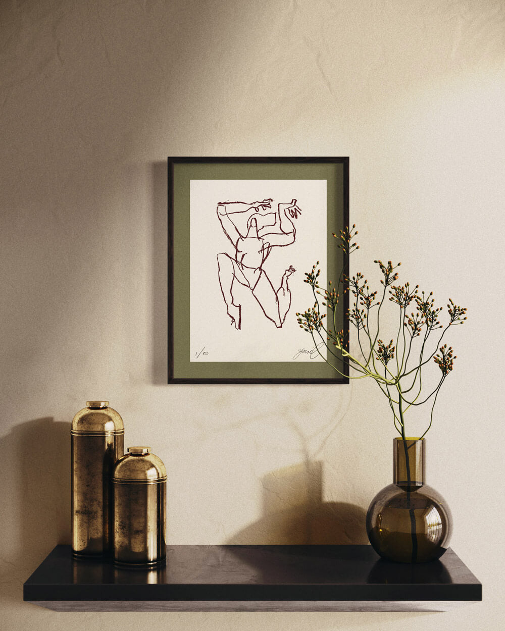 "Flight" Limited Edition Letterpress Print