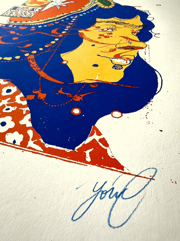 "The Rose & The Nightingale: Laylah" Limited Edition Screen Print