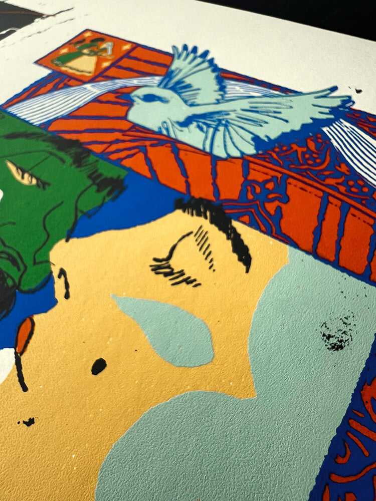 "The Rose & The Nightingale: Tears" Limited Edition Screen Print