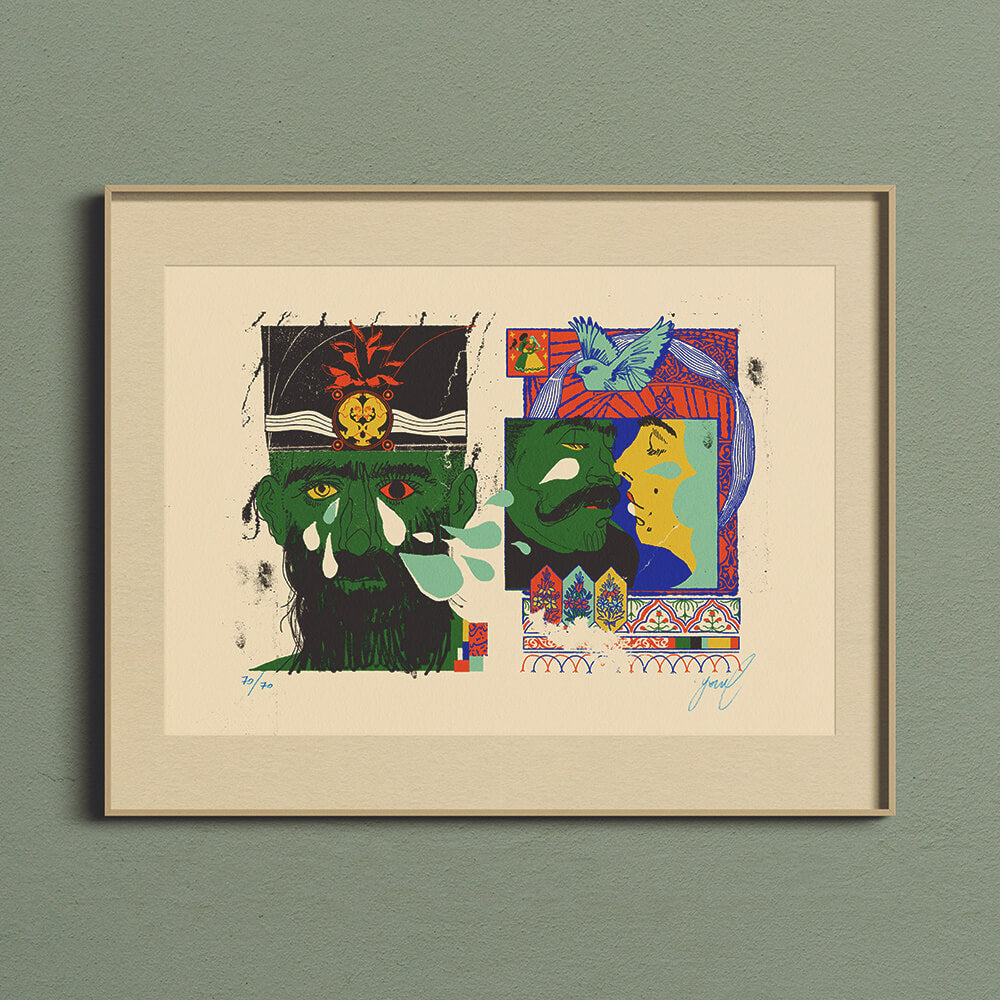 "The Rose & The Nightingale: Tears" Limited Edition Screen Print