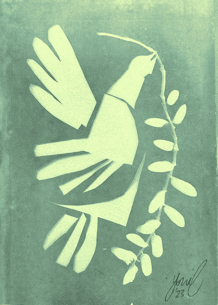 "WISHFUL/THINKING" Cyanotype prints