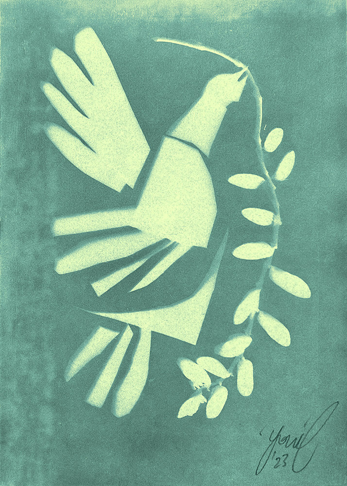 "WISHFUL/THINKING" Cyanotype prints
