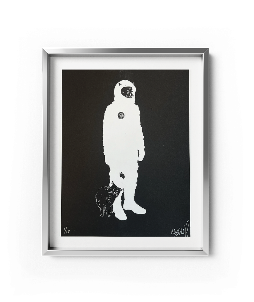 "ASTRONAUT" RISO Limited edition Print