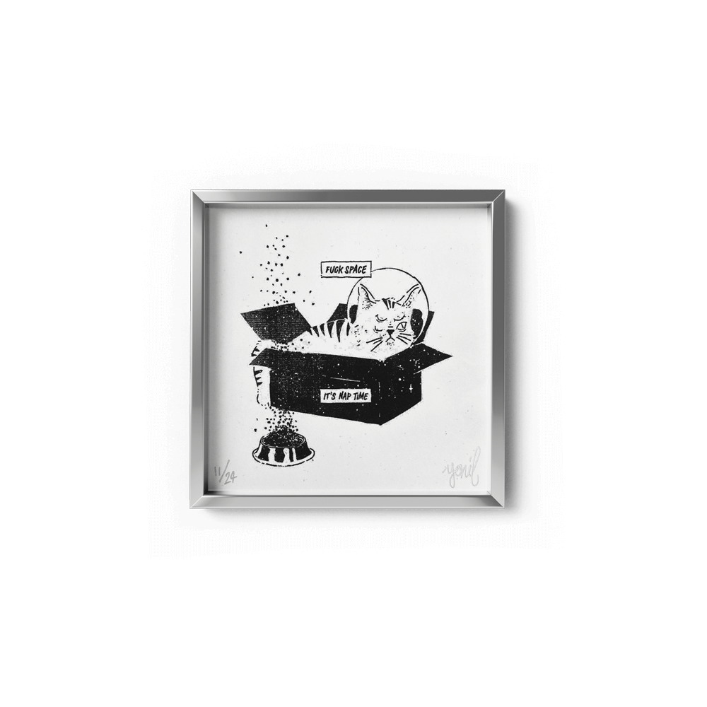 "Nap Time" RISO Limited edition Miniprint