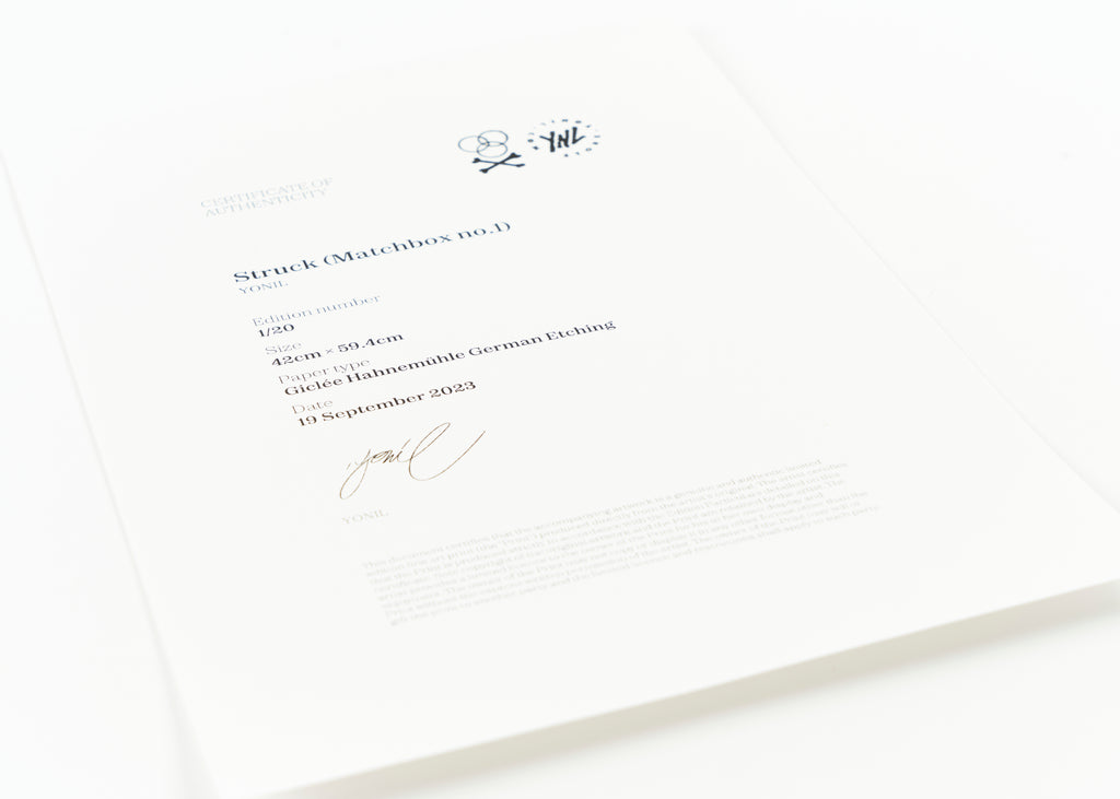 Struck (Matchbox no.1)