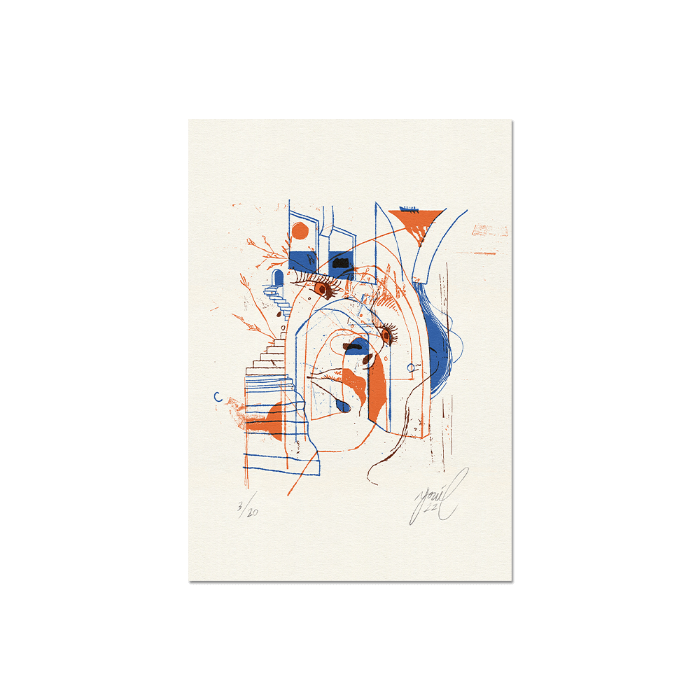 "Andromeda" Limited Edition Screen Print