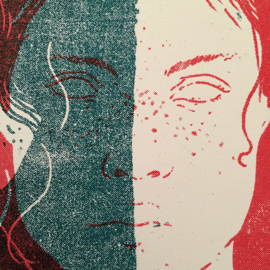 "Distance" <br> Limited edition Risograph print Print- YONIL | The Store