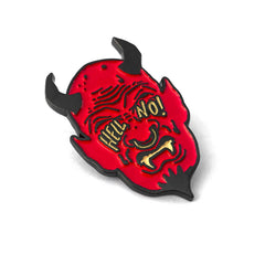 "HELL NO" Enamel Pin Goods- YONIL | The Store