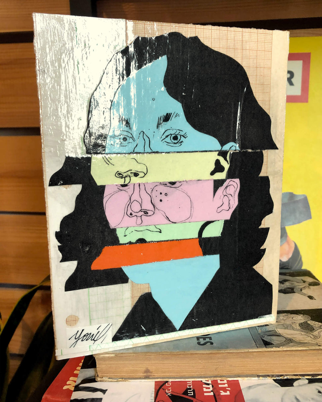 "Insider" Original Collage