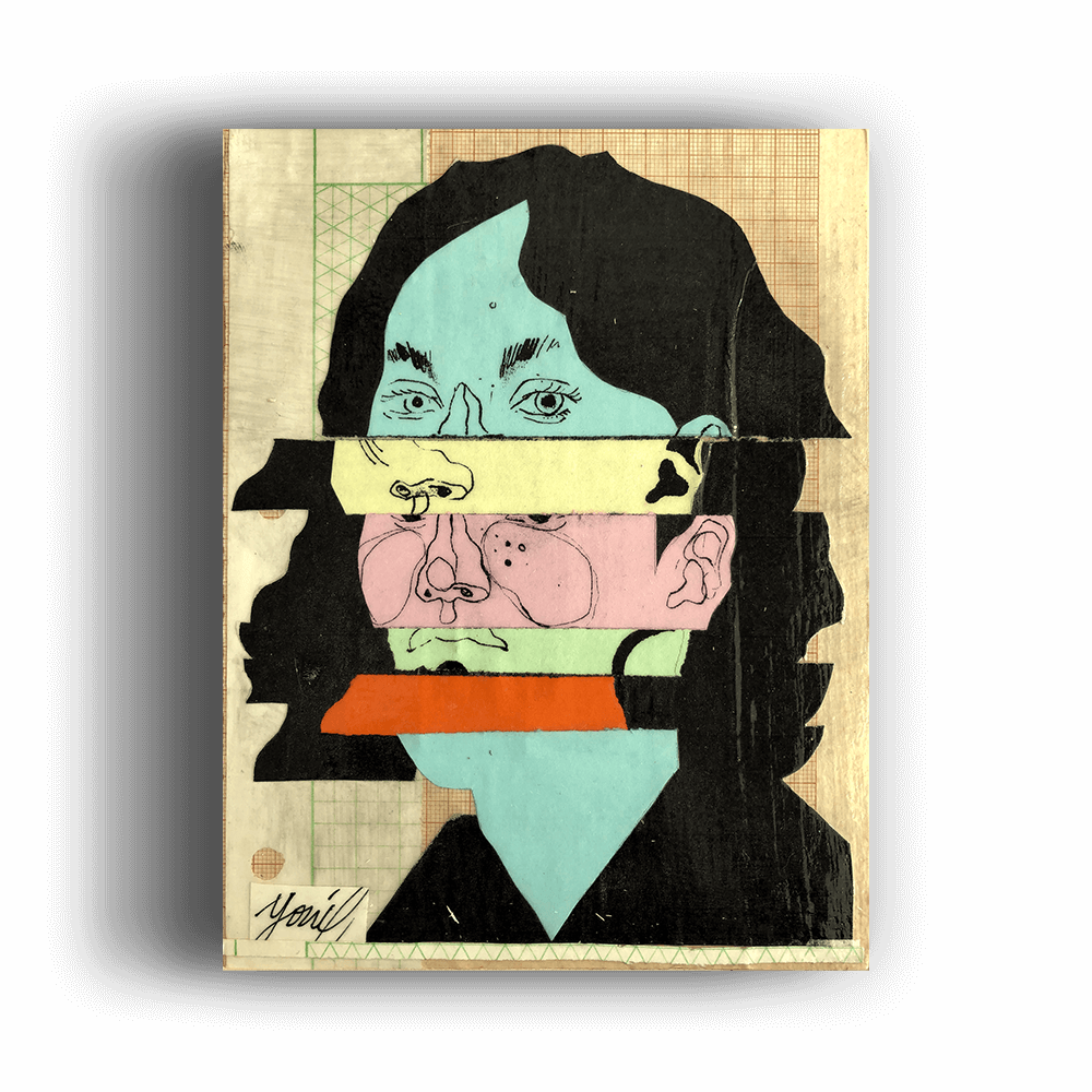 "Insider" Original Collage