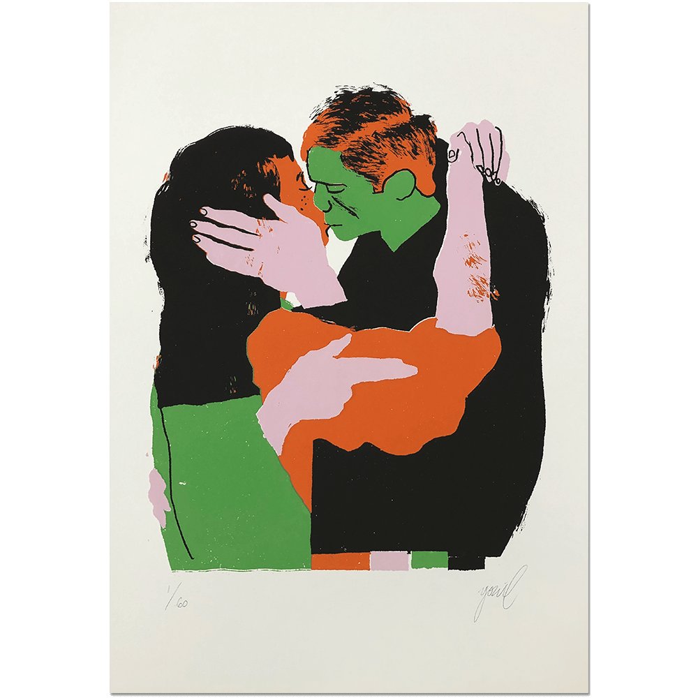 "KISS KISS BANG BANG" Limited Edition Screen Print