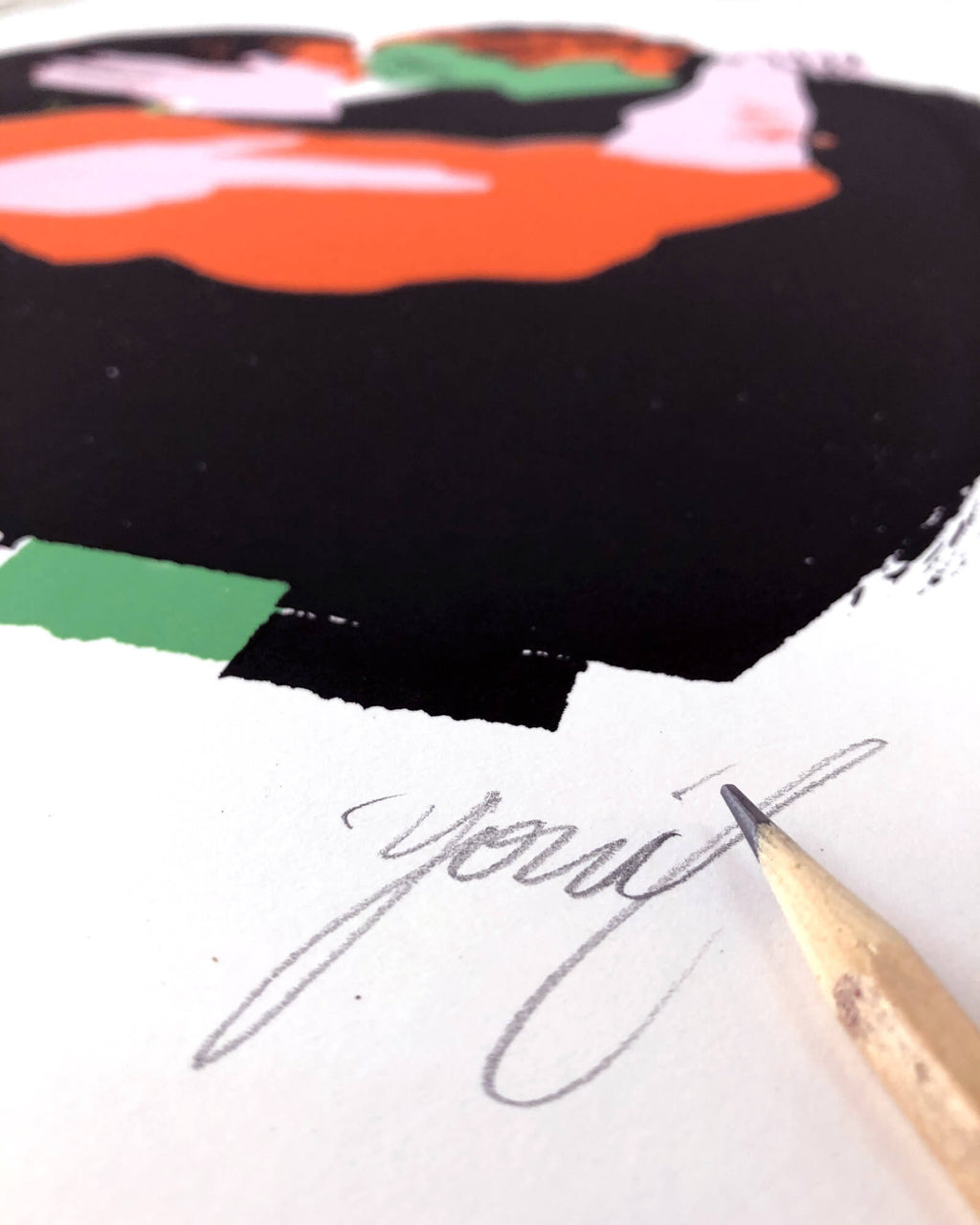 "KISS KISS BANG BANG" Limited Edition Screen Print