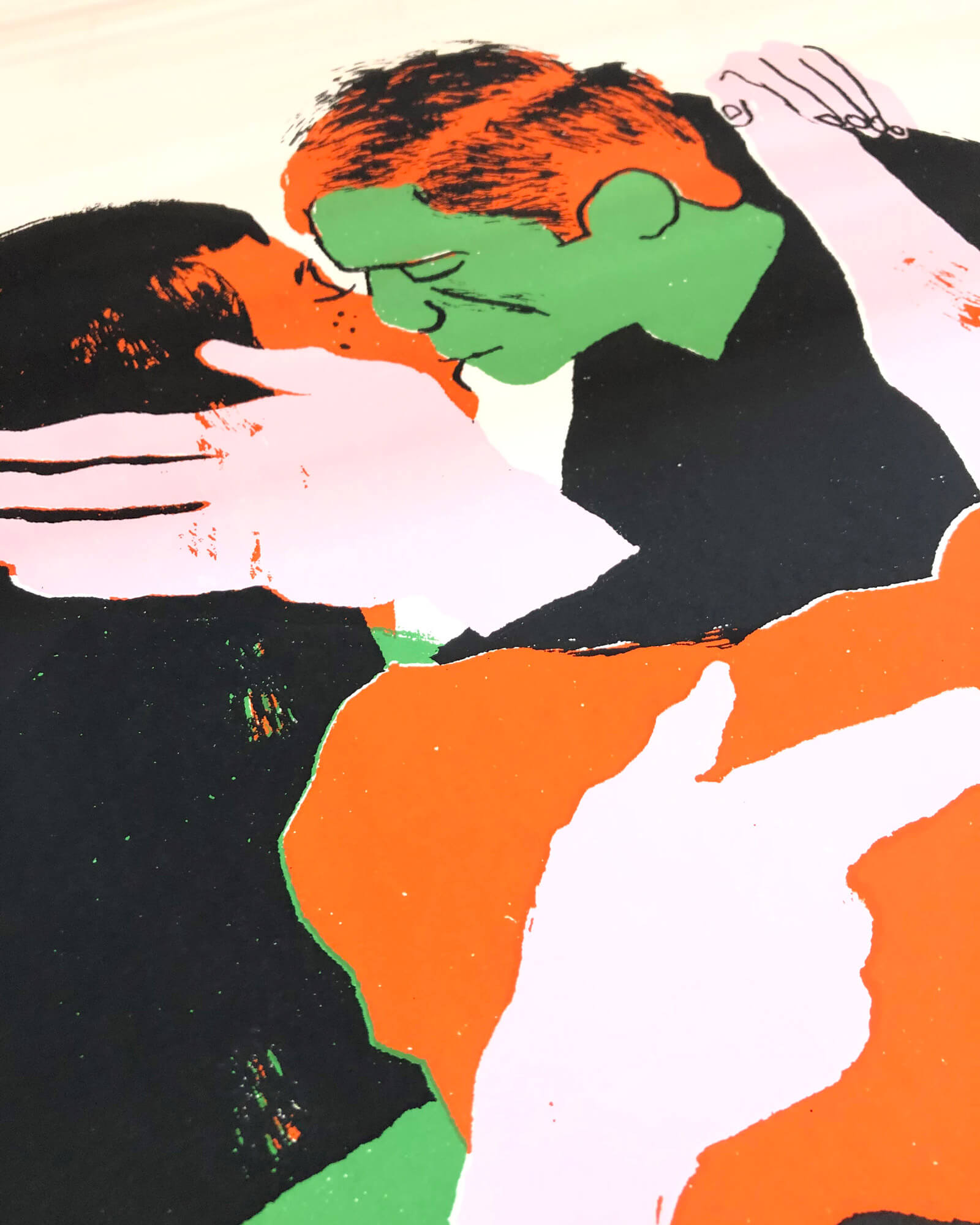 "KISS KISS BANG BANG" Limited Edition Screen Print