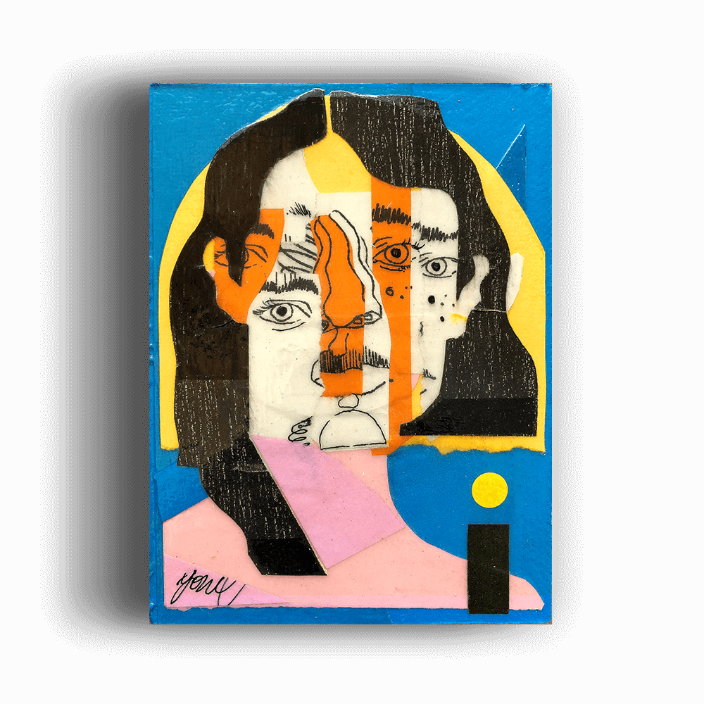 "Mermaid" Original Collage