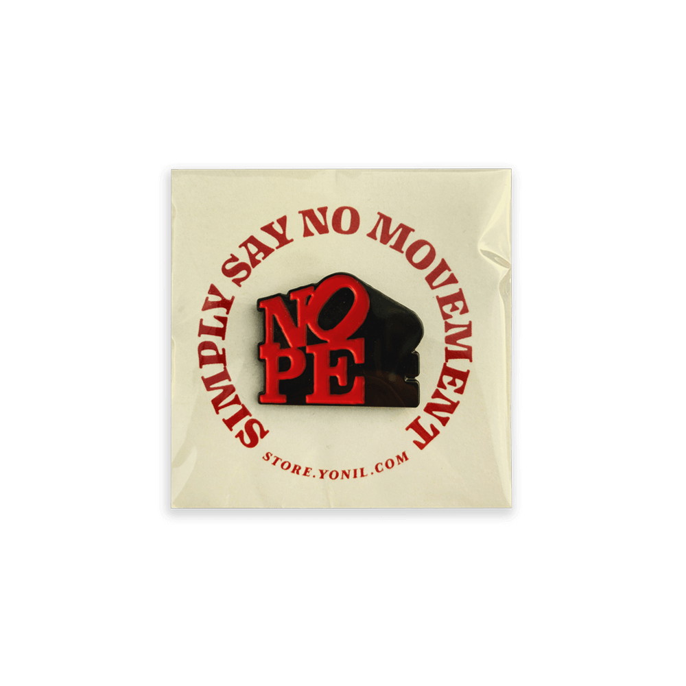 "NOPE" Enamel Pin Goods- YONIL | The Store