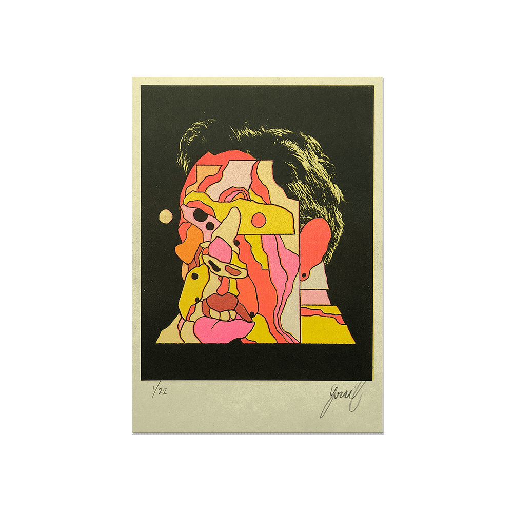 "Pile" Limited edition RISO print