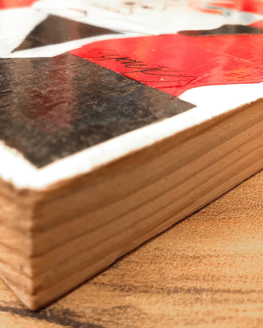 "Red Eyes" Original Collage