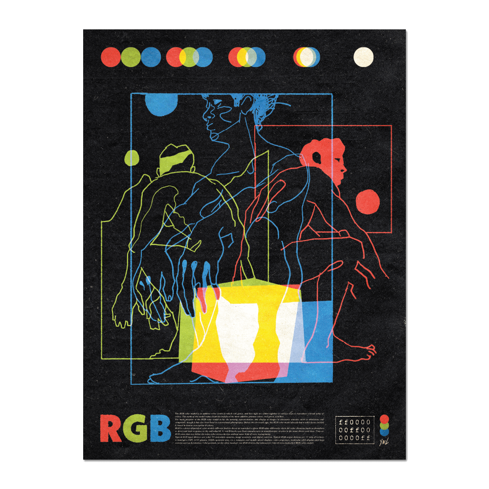 "RGB" Print Print- YONIL | The Store