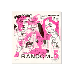 "RNDM #5" Limited Edition RISO print
