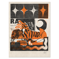 "The Sleeping Tiger" Print