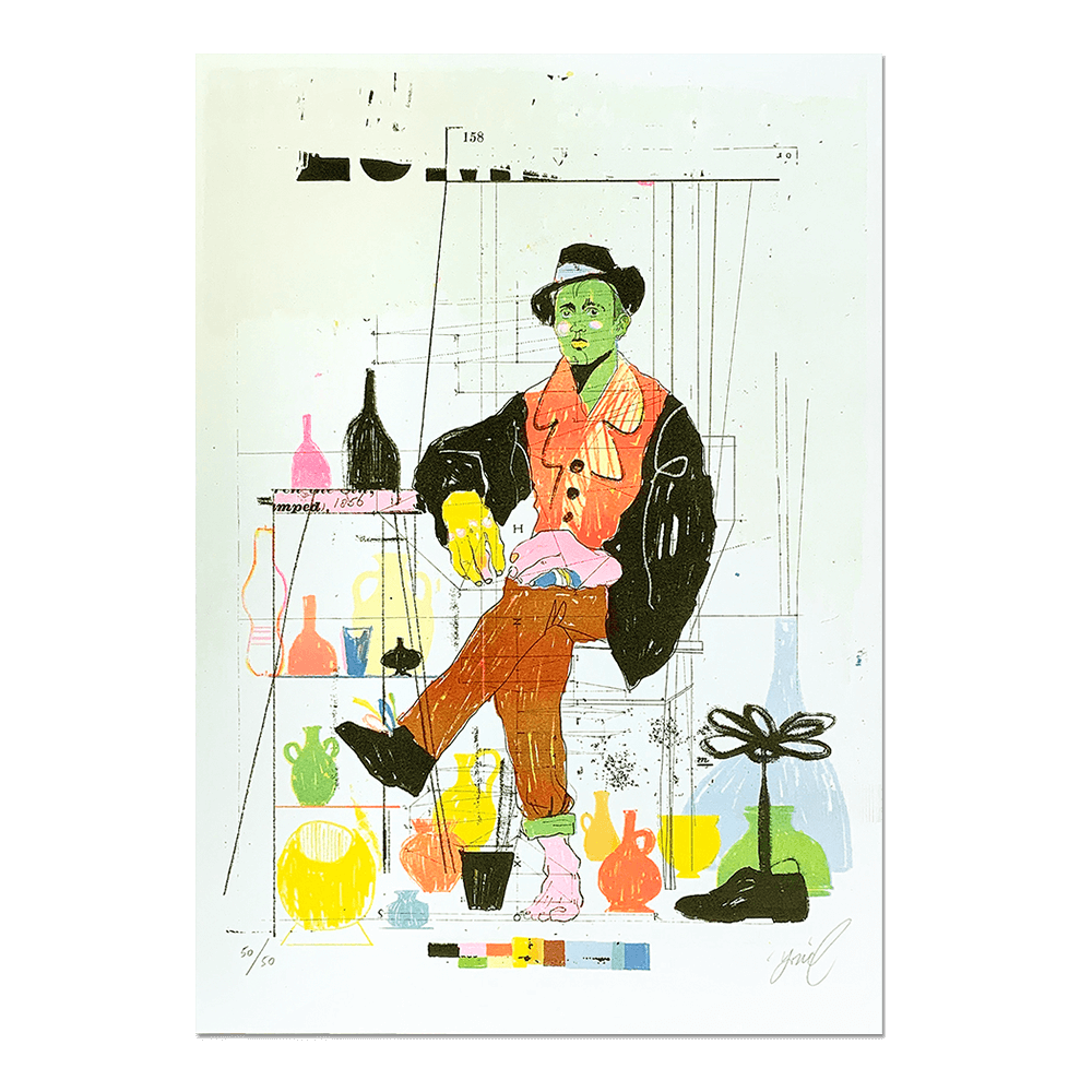 "CLOWN" Limited Edition A2 RISO Print