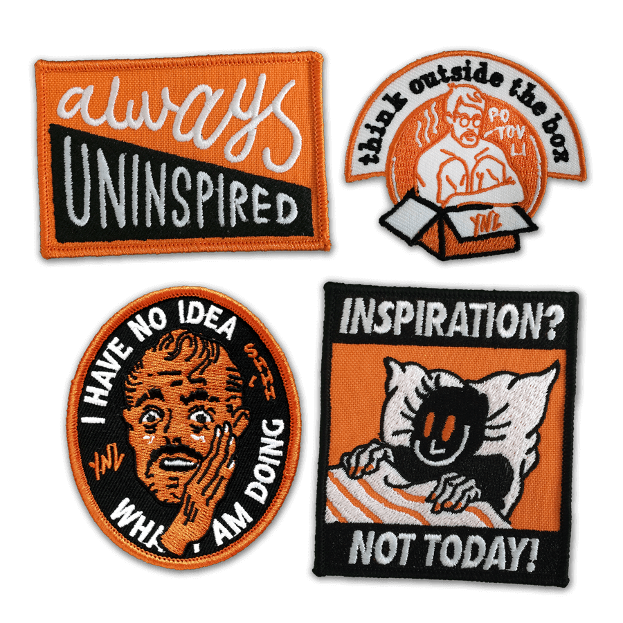 "Uninspired" Patches Goods- YONIL | The Store