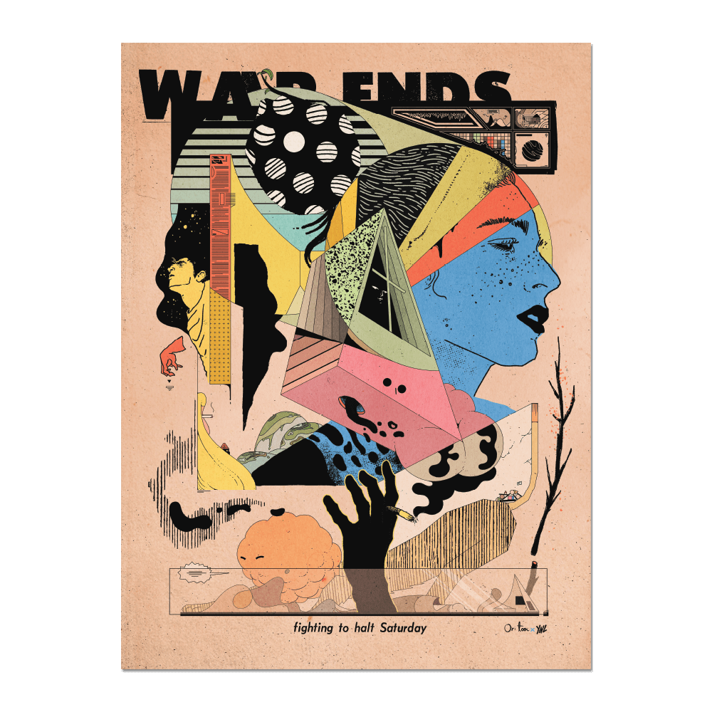 "War Ends" Print