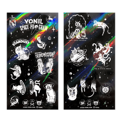 "YONIL Space Program" Sticker Sheets