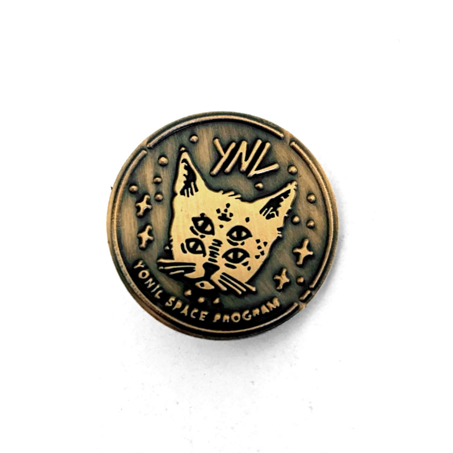"YONIL SPACE PROGRAM" Bronze Pin Goods- YONIL | The Store