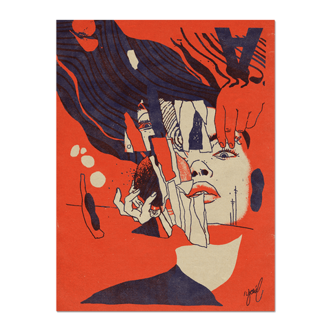 "Falling Apart" Print Print- YONIL | The Store