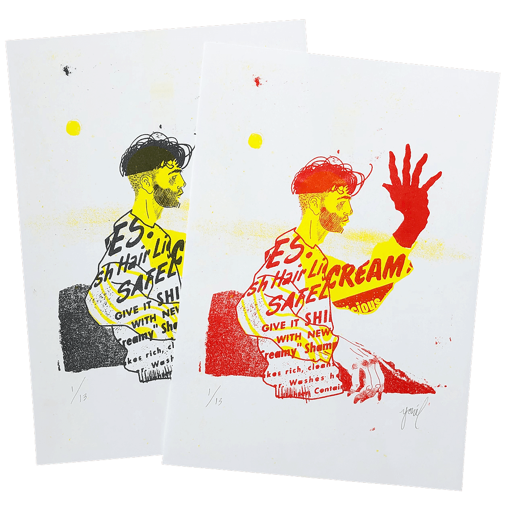 "January 7, 2019" Limited edition RISO print Print- YONIL | The Store