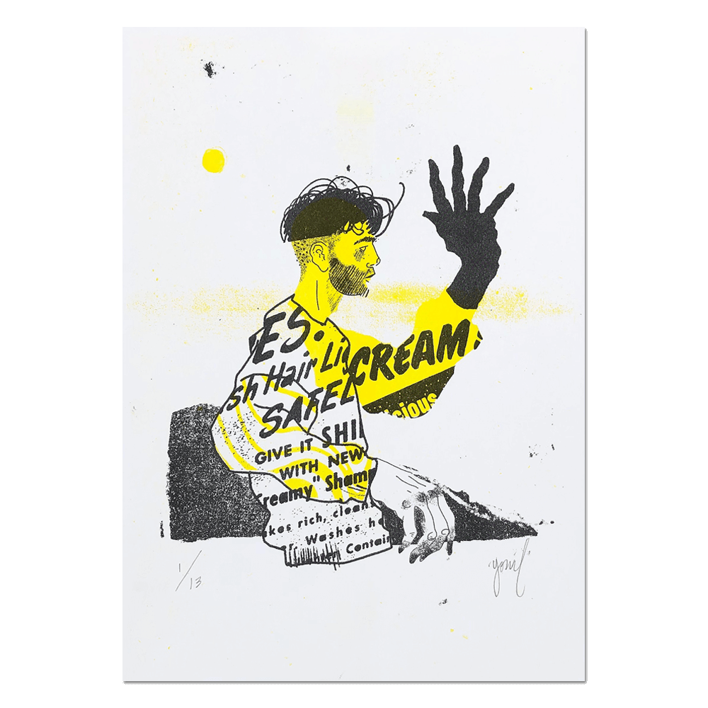 "January 7, 2019" Limited edition RISO print Print- YONIL | The Store