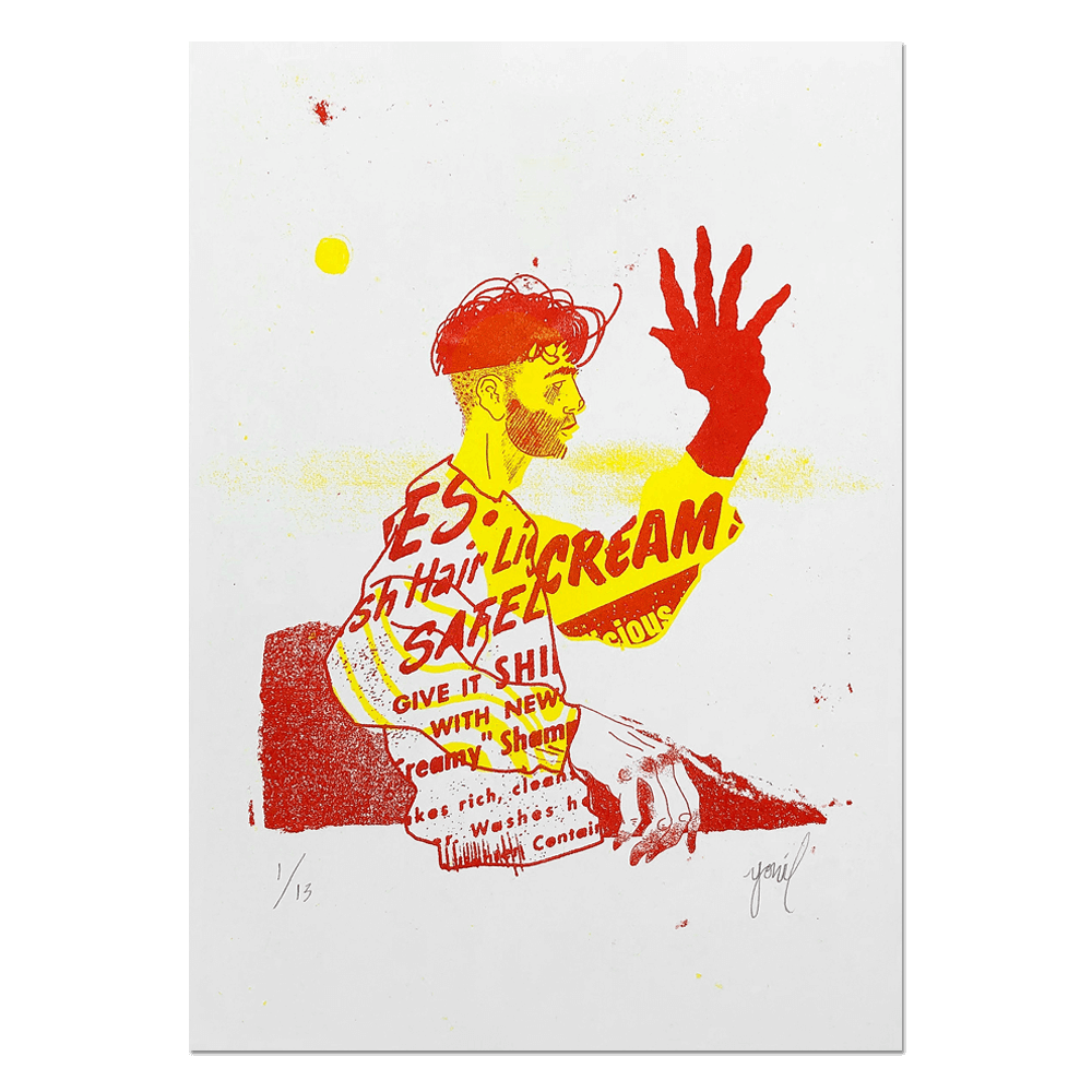 "January 7, 2019" Limited edition RISO print Print- YONIL | The Store